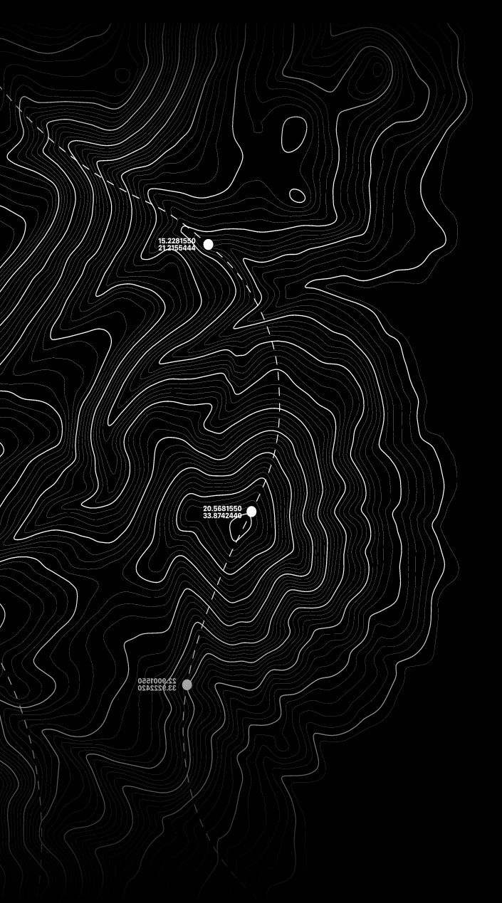 Topographic lines background pattern