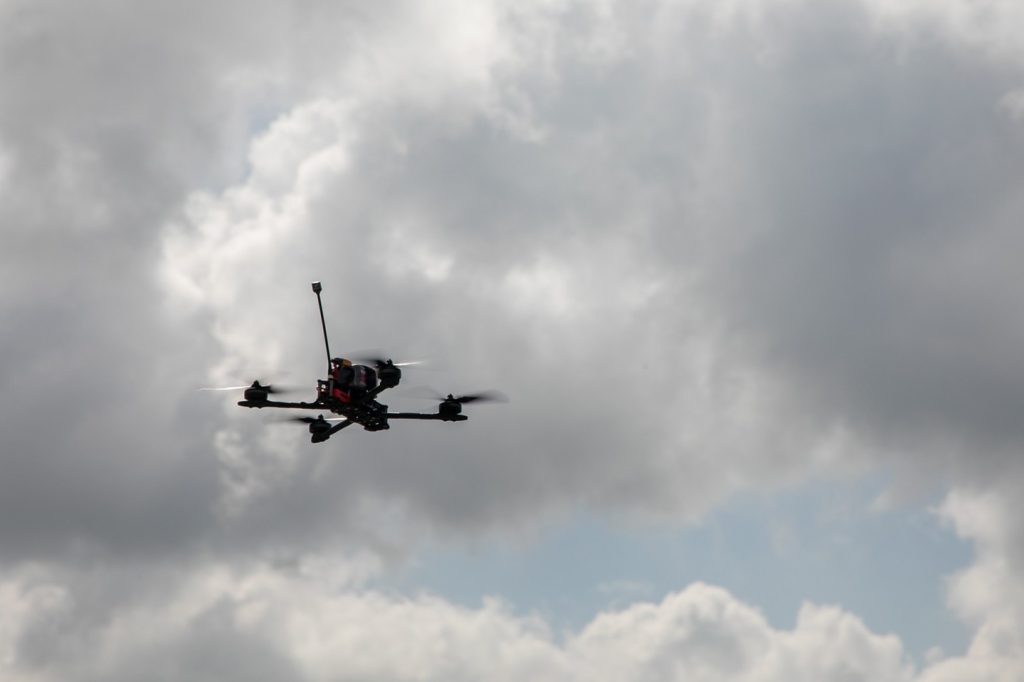 Parabellum Aerospace FPV drone in flight Justified Accord 2026 coalition UAS training