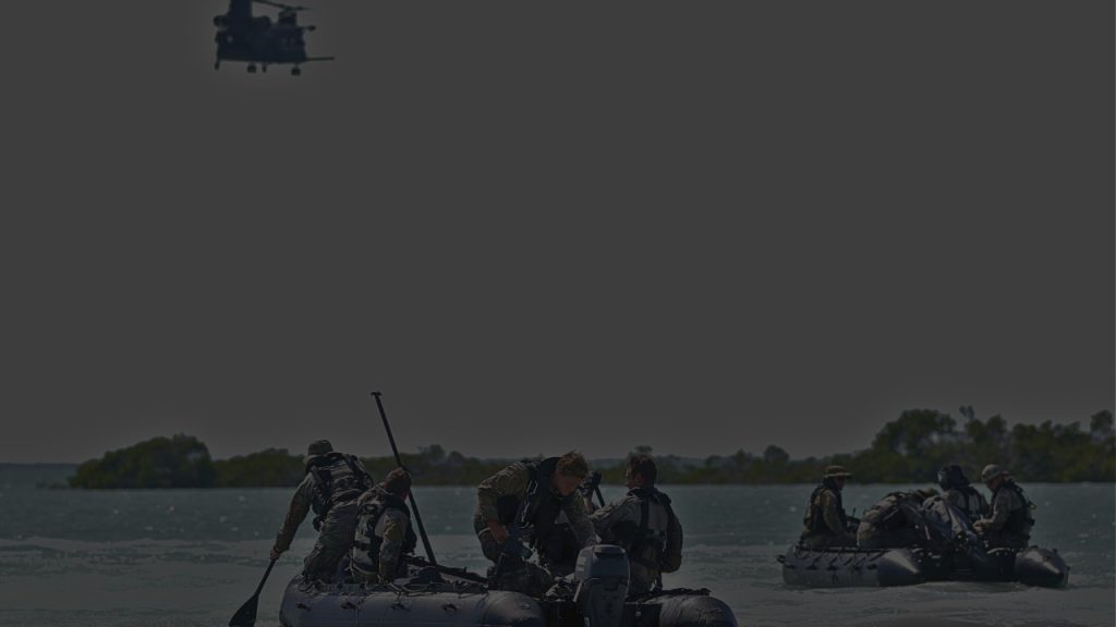 Parabellum Aerospace maritime SOF UAS combat diver CRRC waterborne operations Shark Marine Technologies