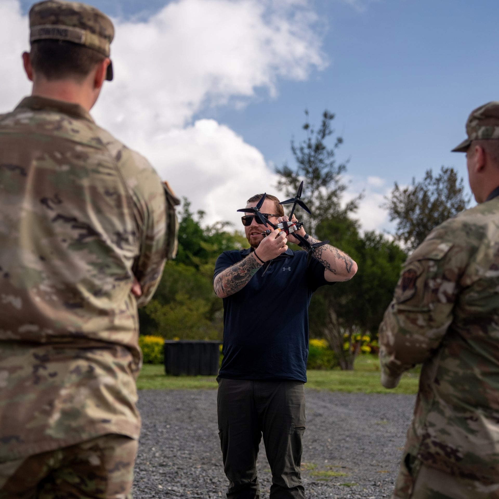 FPV Drone Instructor with Airframe